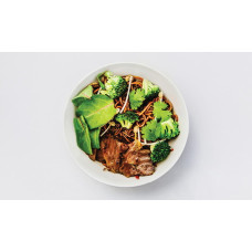 Wheat noodles with Black Pepper beef Wheat noodles with Black Pepper beef